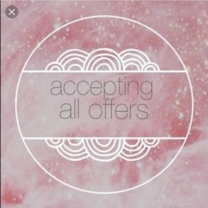 I’m accepting all offers! Today only! ❤️